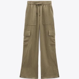Zara Drawstring Cargo Pants